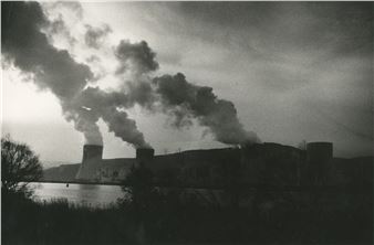 Landscape, nuclear plant - Yvette Troispoux