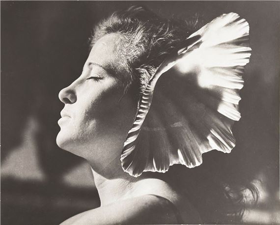 Jeanine PrÃ©vert Ã  la conque by Pierre Boucher, 1938