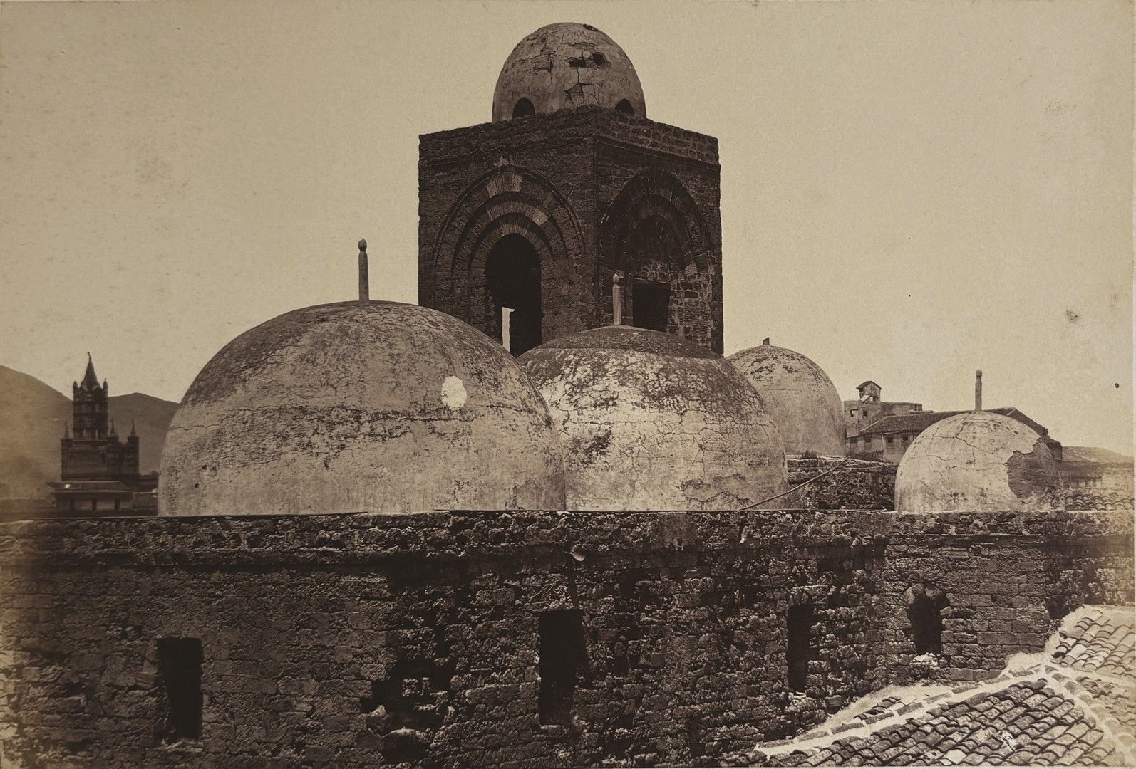 Artwork by Giorgio Sommer, Album featuring views of Sicily, Made of Albumen Prints