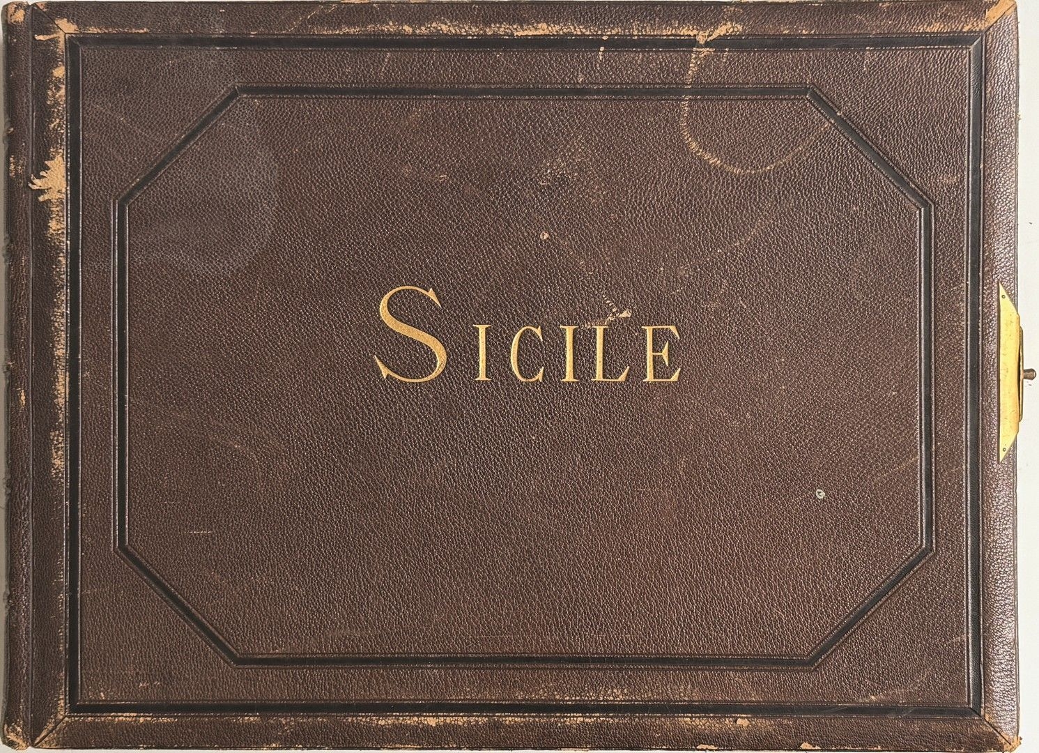 Artwork by Giorgio Sommer, Album featuring views of Sicily, Made of Albumen Prints