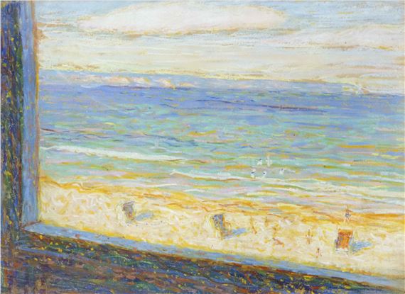 Blick auf den Strand von Rügen - Ludwig von Hofmann