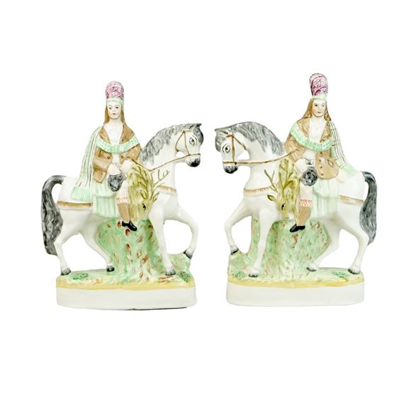 Pair of Staffordshire Figurines - William Kent