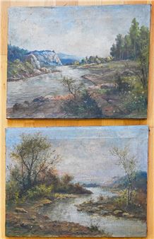 romantická krajina - František Minarík