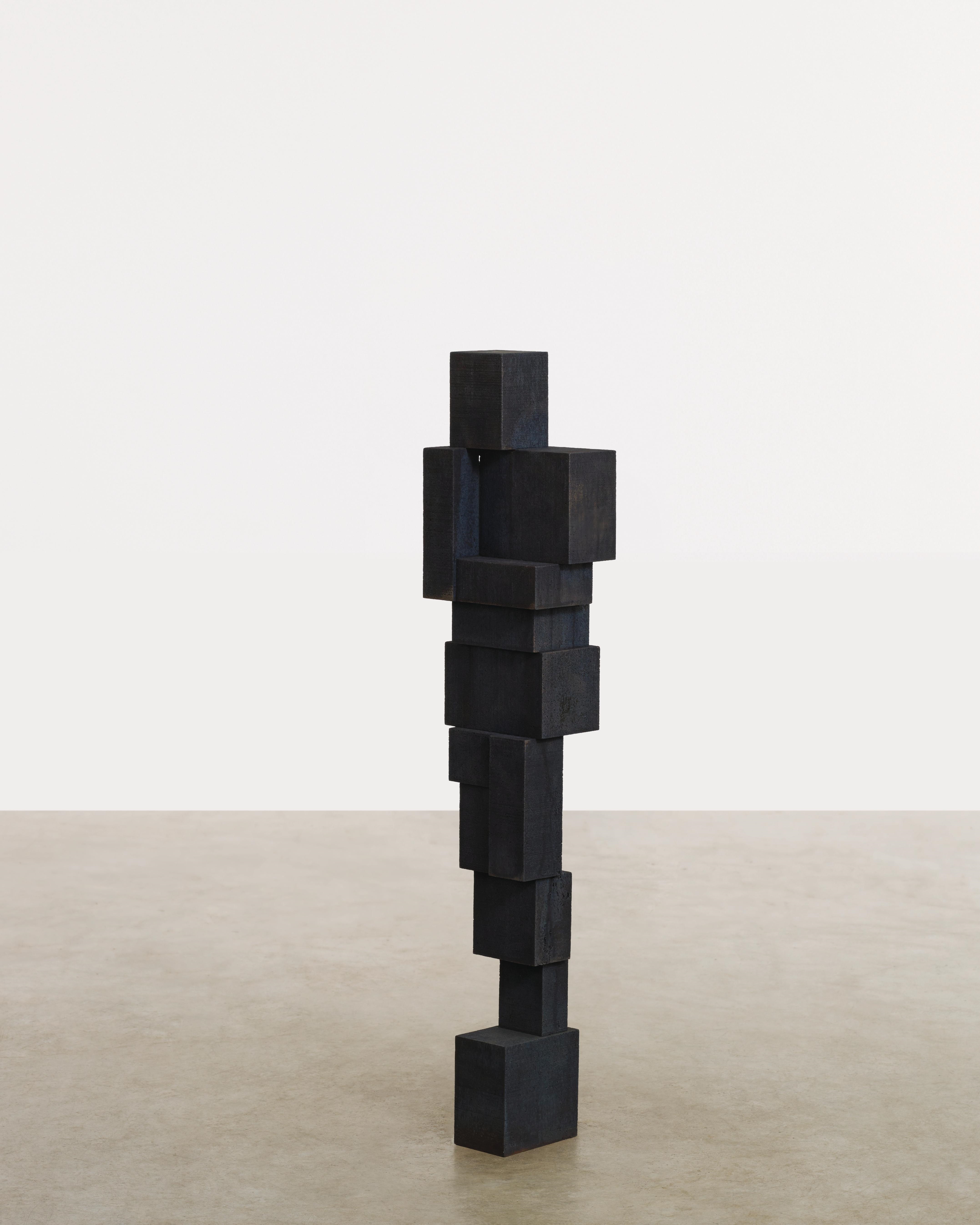 Artwork by Antony Gormley, Small Splice IV, Made of Cast Iron