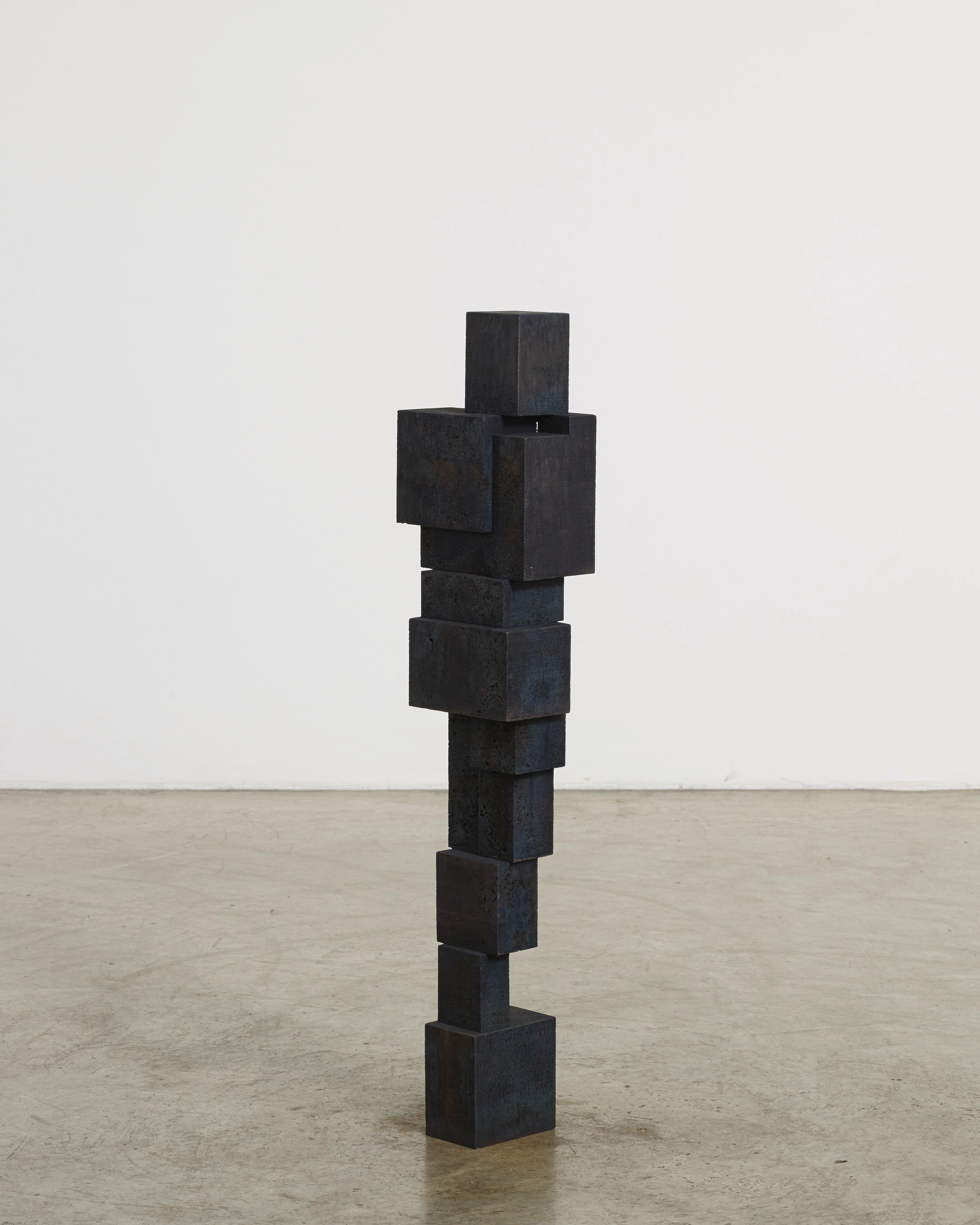 Artwork by Antony Gormley, Small Splice IV, Made of Cast Iron