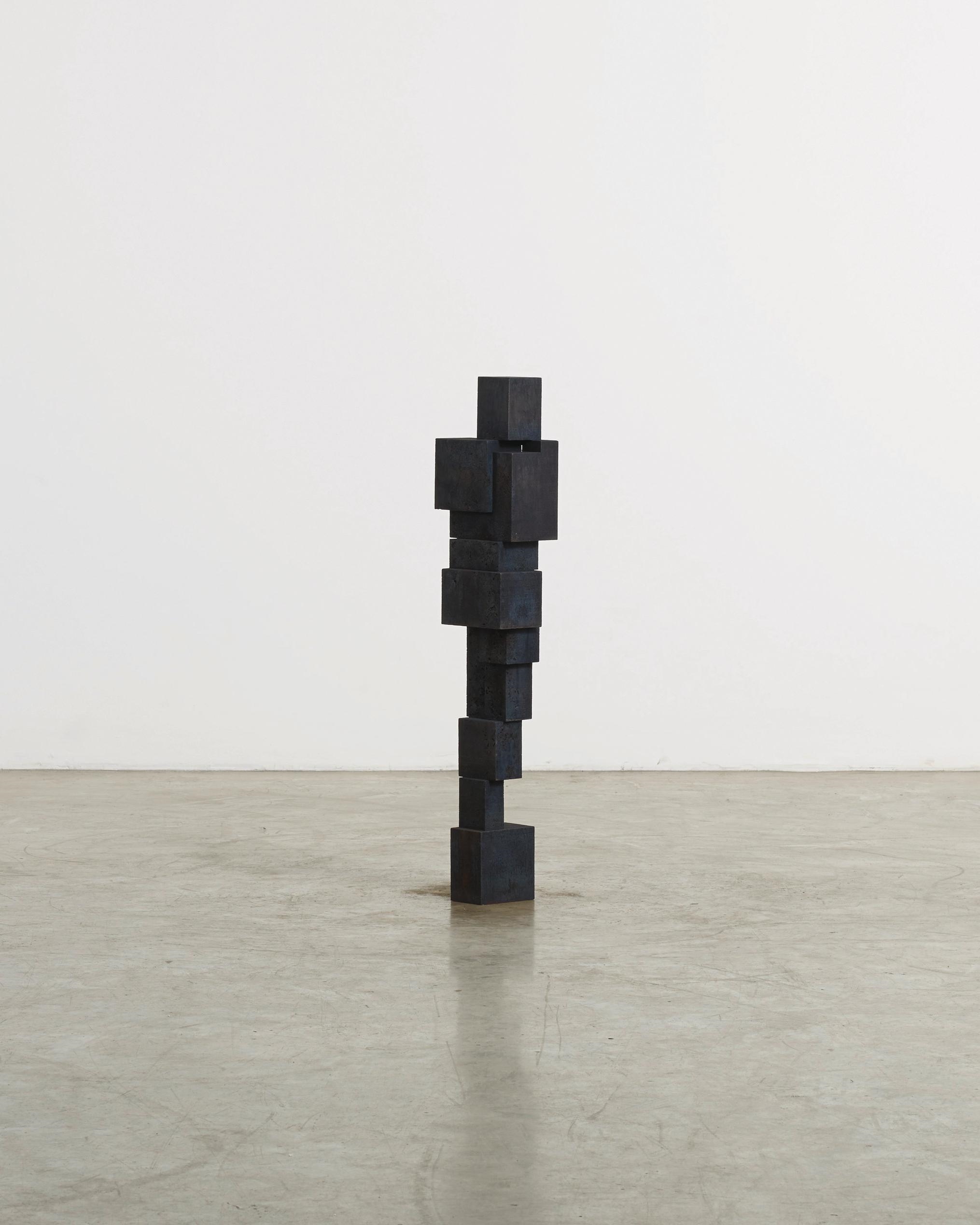 Artwork by Antony Gormley, Small Splice IV, Made of Cast Iron