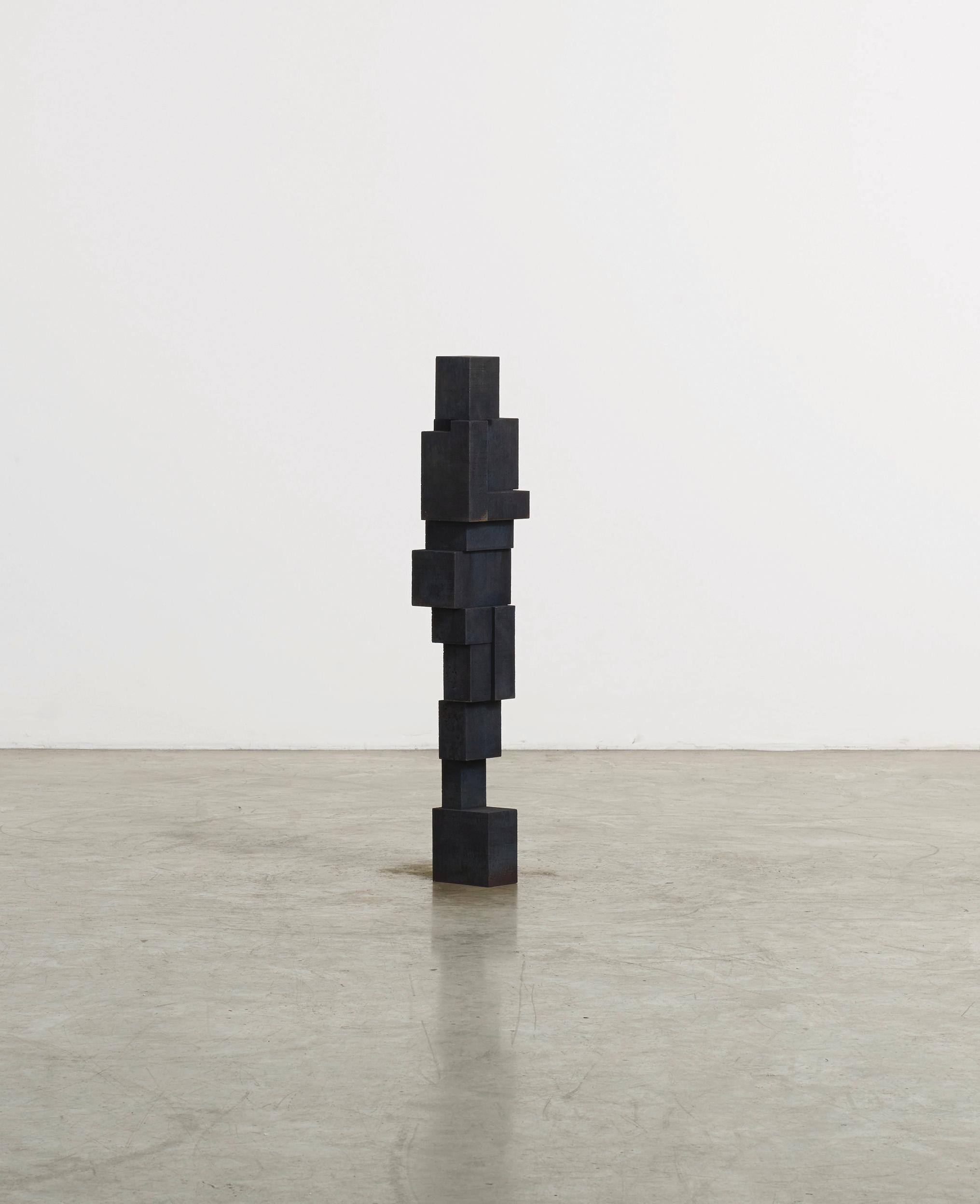 Artwork by Antony Gormley, Small Splice IV, Made of Cast Iron