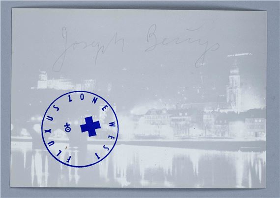 Blick auf das nÃ¤chtliche Heidelberg - Joseph Beuys