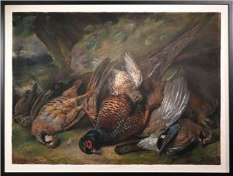 The Return from Fishing and the Return from Hunting - Joseph François Paris