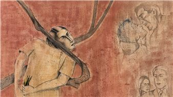 Anju Dodiya: The Geometry of Ash - Chemould Prescott Road