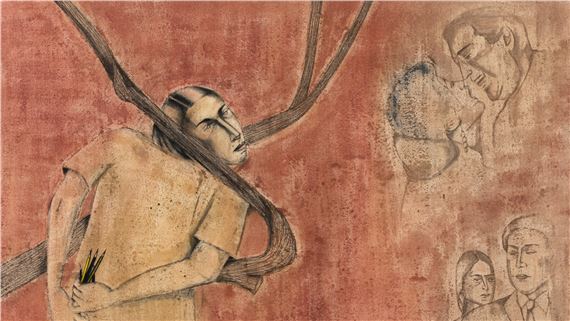 Anju Dodiya: The Geometry of Ash - Chemould Prescott Road