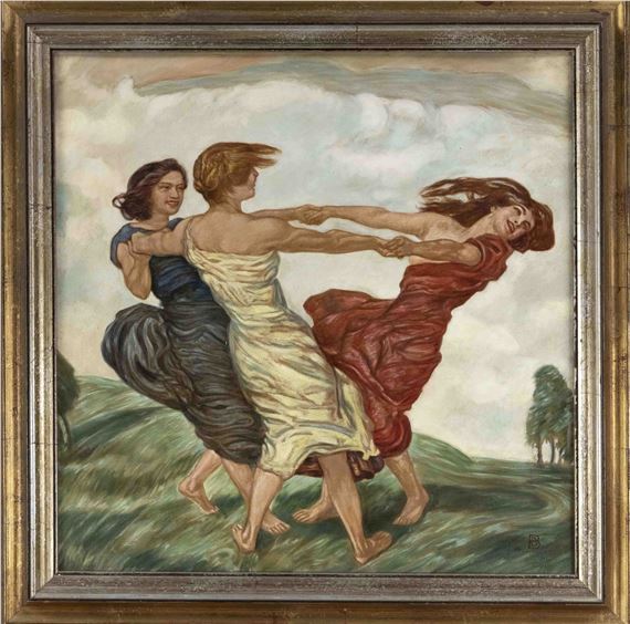 Ringelreihen by Franz von Stuck, 1. H. 20. Jh.