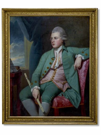PORTRAIT OF FRANCIS LIND by George Romney, 1776