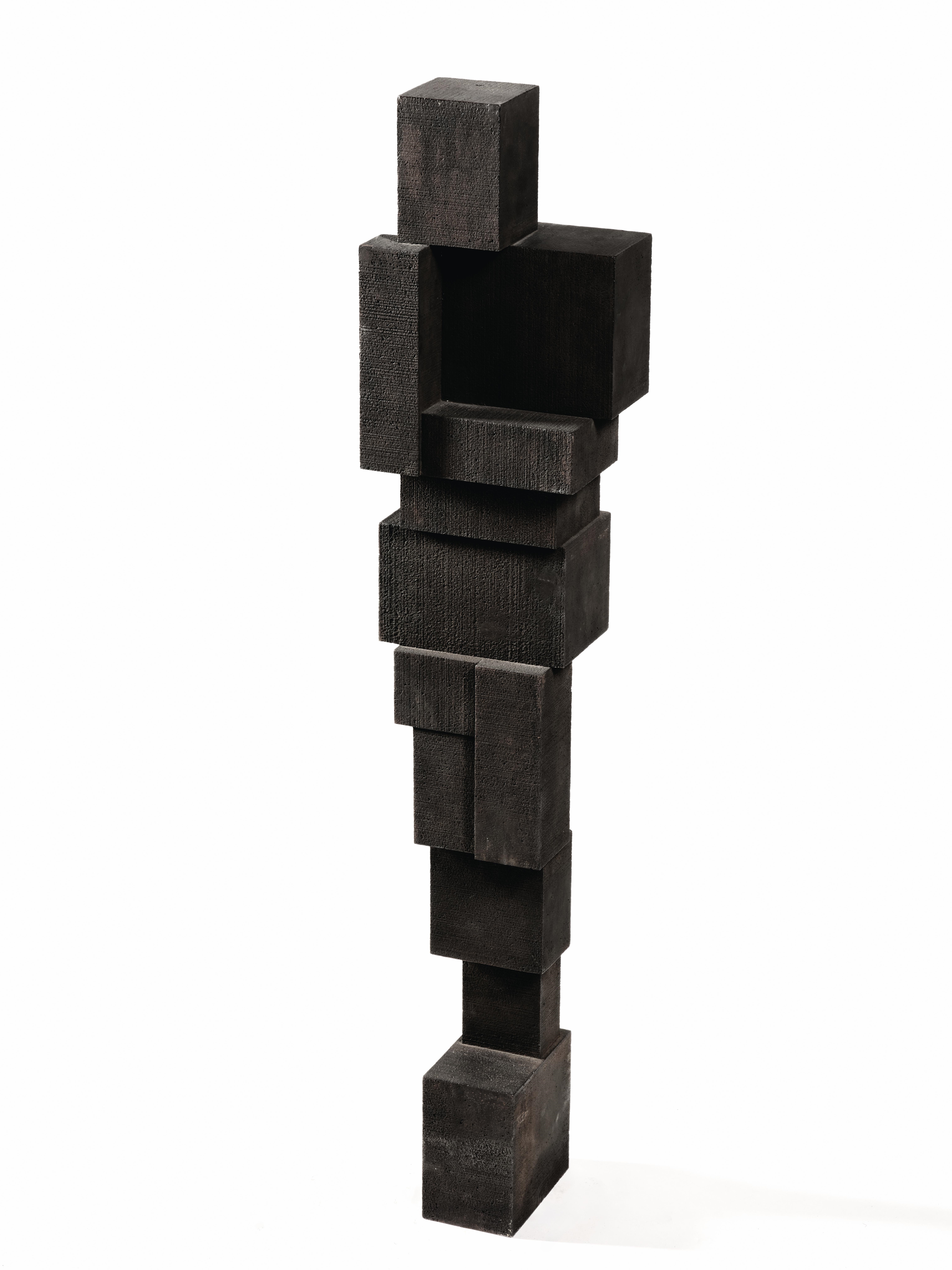 Artwork by Antony Gormley, Small Splice IV, Made of Cast Iron