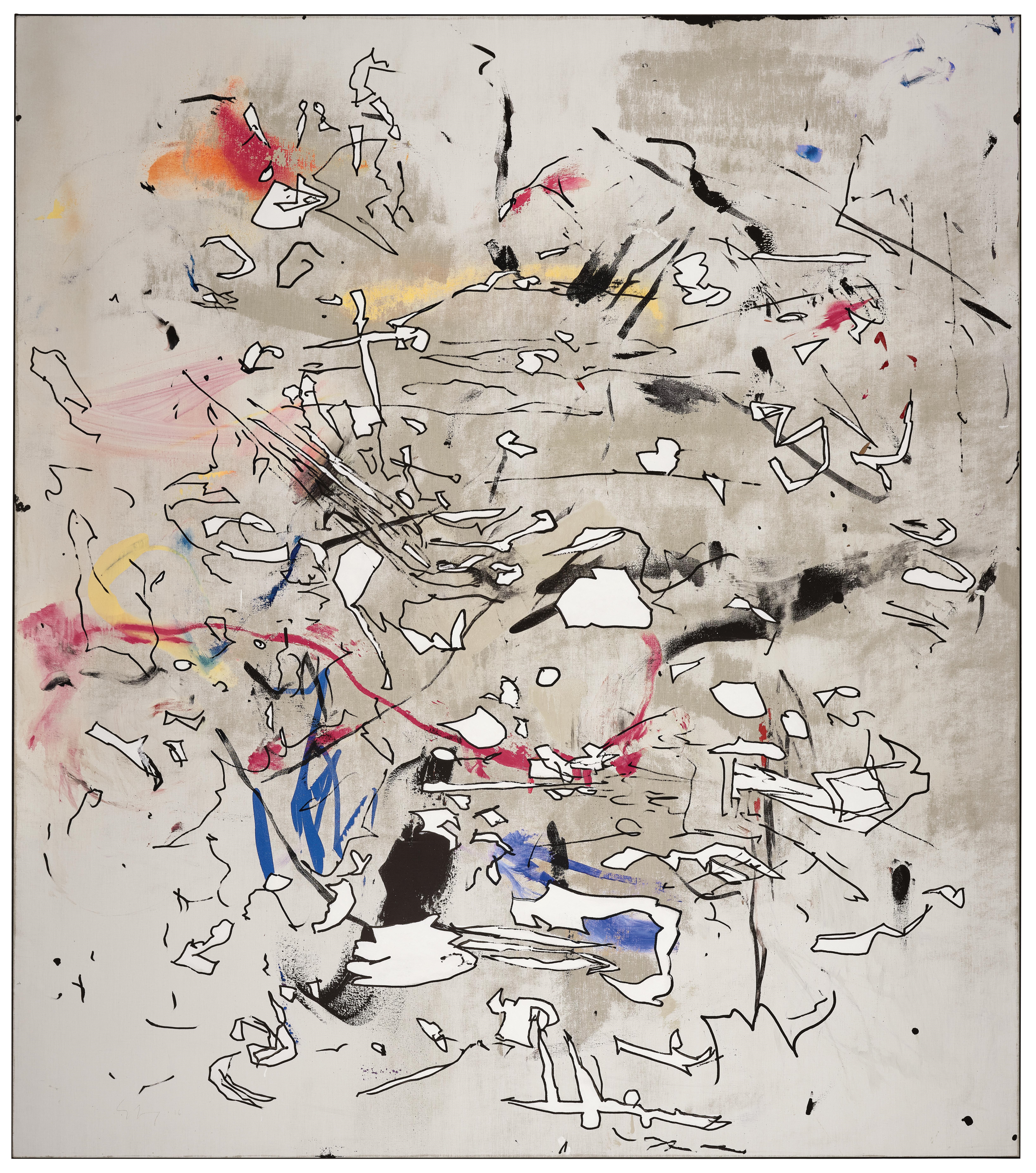 Artwork by Secundino Hernández, Untitled, Made of Acrylic And Oil On Canvas