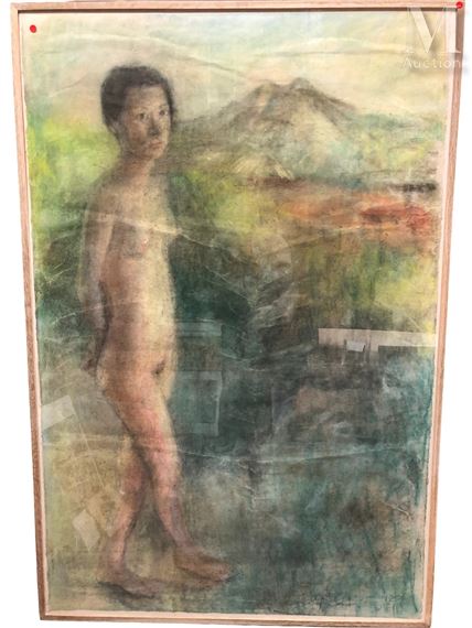 Portrait d'une jeune de pied - Yim Setaik