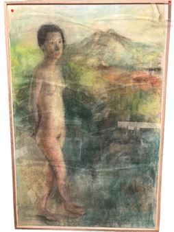 Portrait d'une jeune de pied - Yim Setaik