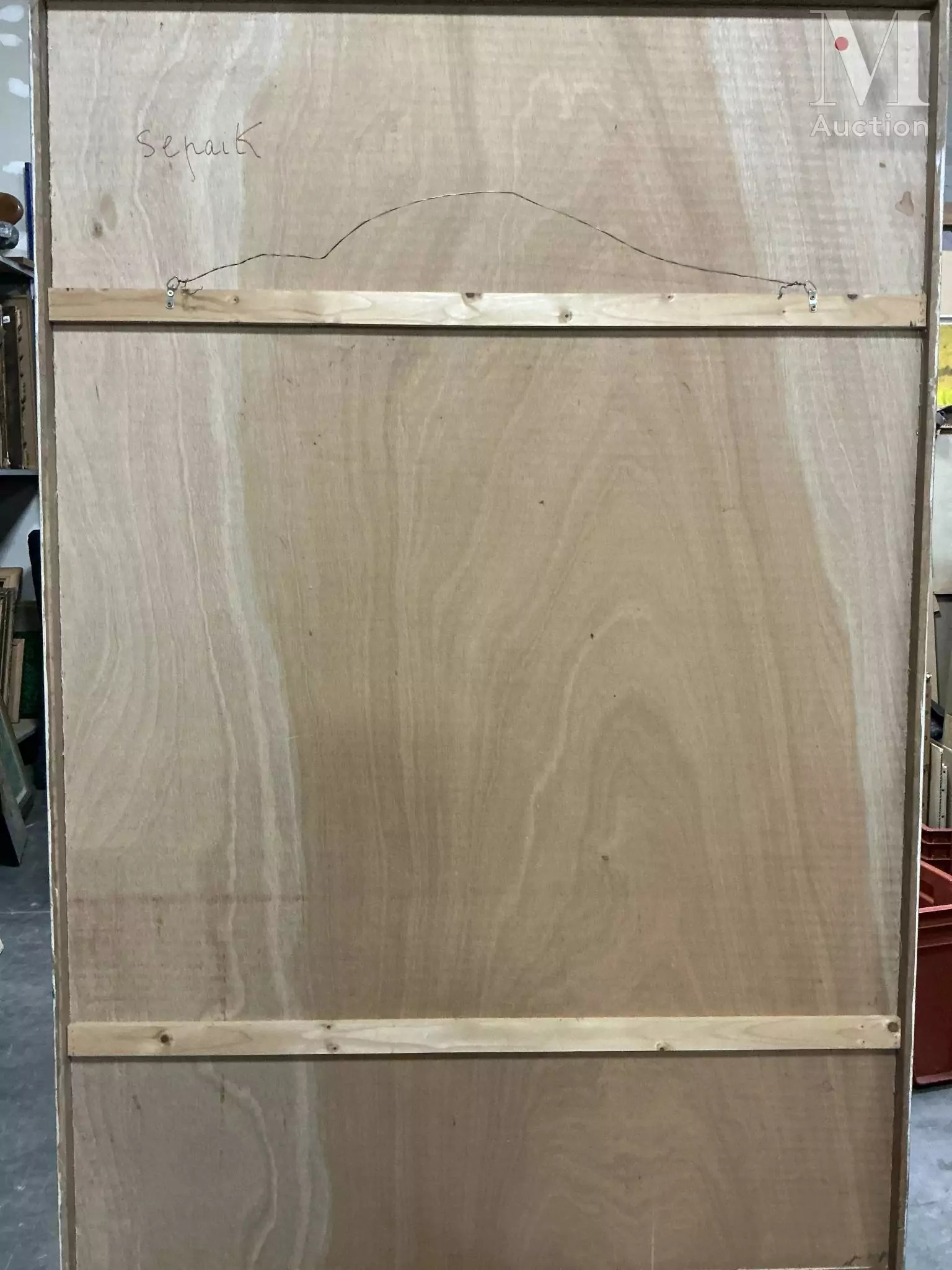 Artwork by Yim Setaik, Portrait d'une jeune de pied, Made of watercolor on paper