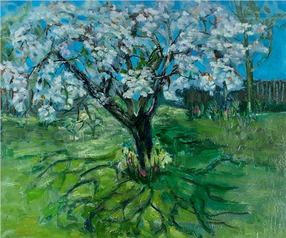 Freida Marion Scott | TREE IN BLOOM | MutualArt