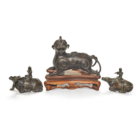 A figure of a qilin by Chinese School