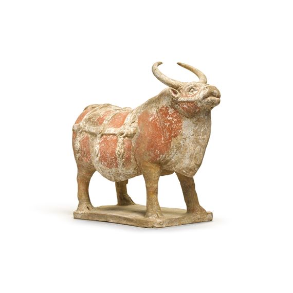 A figure of an ox