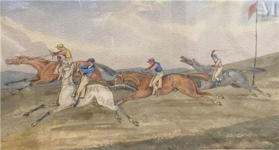Le champ de course - Henry Thomas Alken