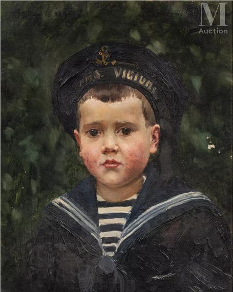 Portrait de Jean Vicaire enfant - Paul Saïn