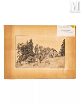 Maison de campagne - Alexandre Roubtzoff