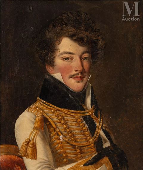 Portrait d'un jeune officier - Baron Gros