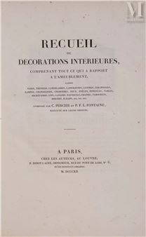 Recueil de décorations intérieures - Charles Percier