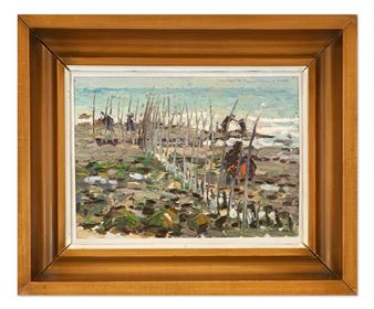 Rybáři u Varengeville-sur-Mer (Normandie - František Charvát