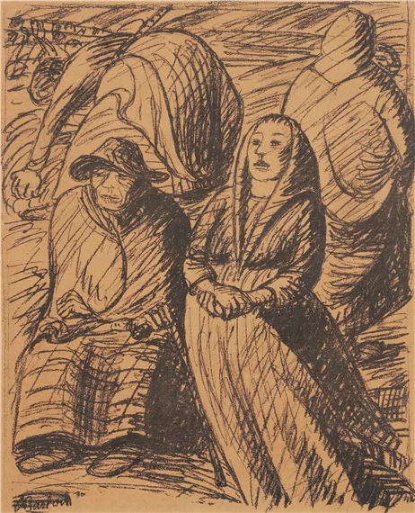 On the Eastern Frontier - Ernst Barlach