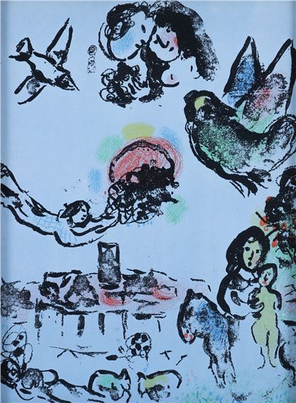 Nocturne a Vence - Marc Chagall