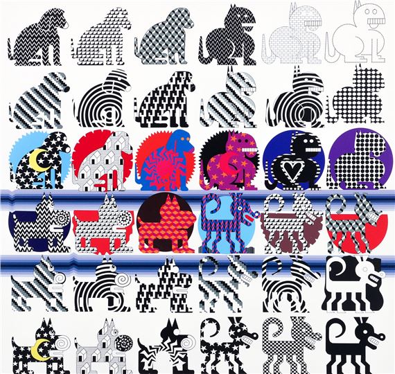 36 Puppies - Pedro Friedeberg