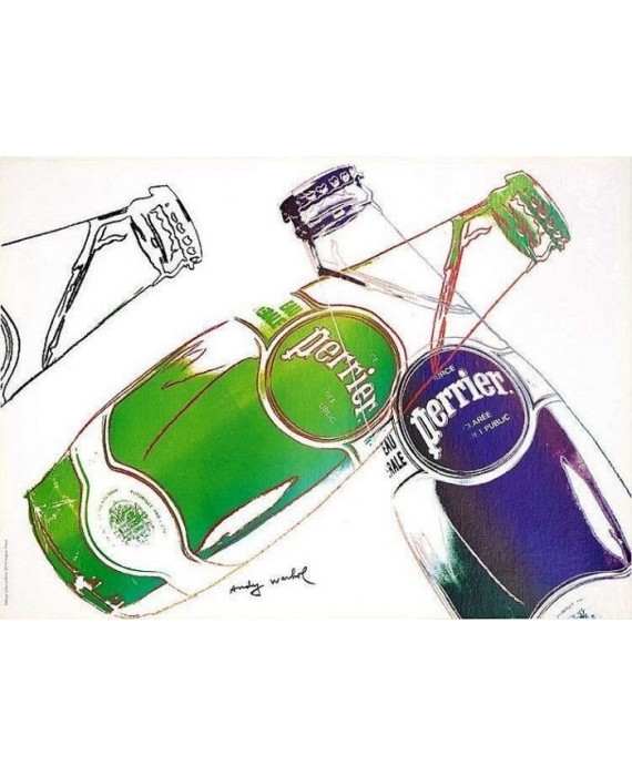 Andy Warhol | Andy Warhol Perrier (1983) | MutualArt