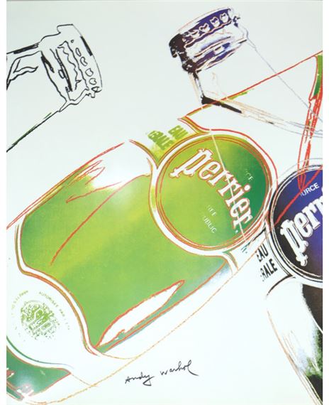 Andy Warhol | Andy Warhol Perrier (1983) | MutualArt