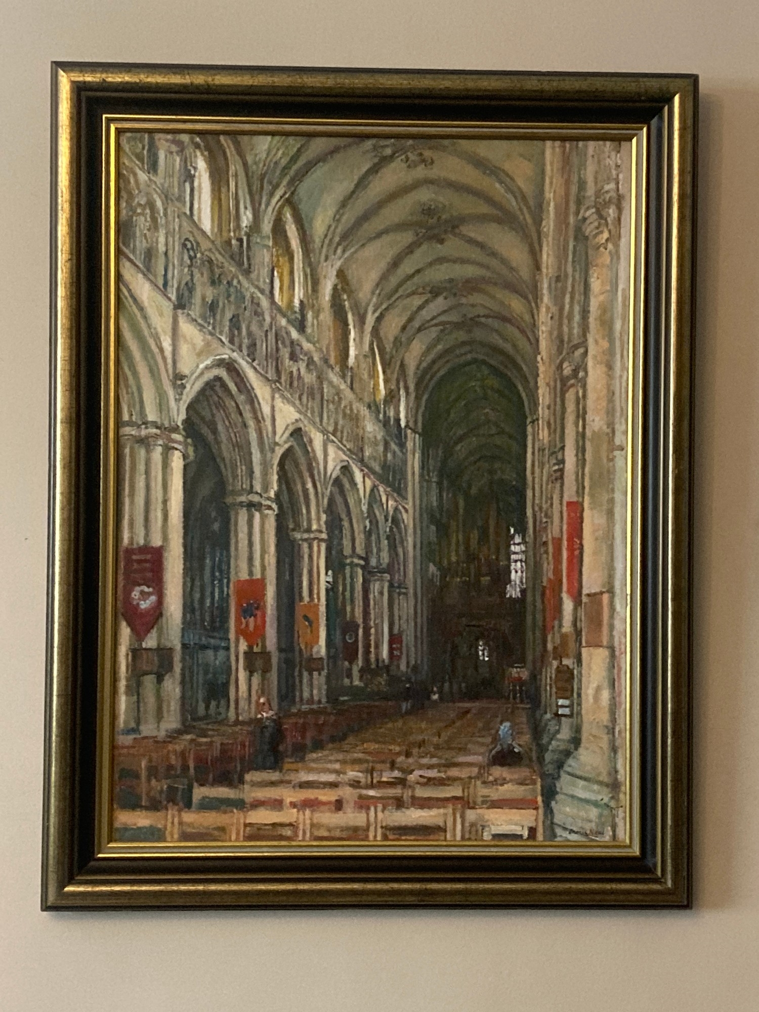 Artwork by James Neal, JAMES NEAL, Made of oil on board