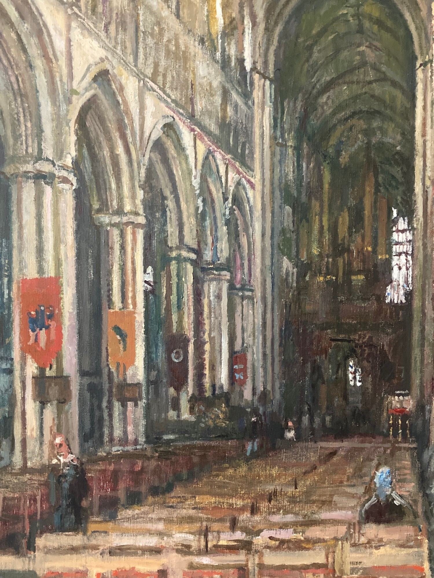 Artwork by James Neal, JAMES NEAL, Made of oil on board