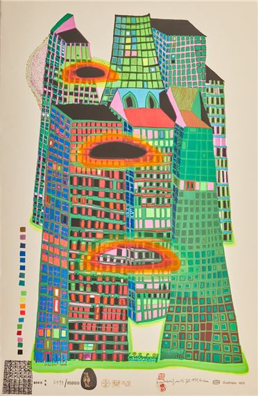 Good Morning City / Bleeding Town - Friedensreich Hundertwasser