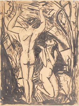 Zwei Akte in den Dünen - Paul Kother