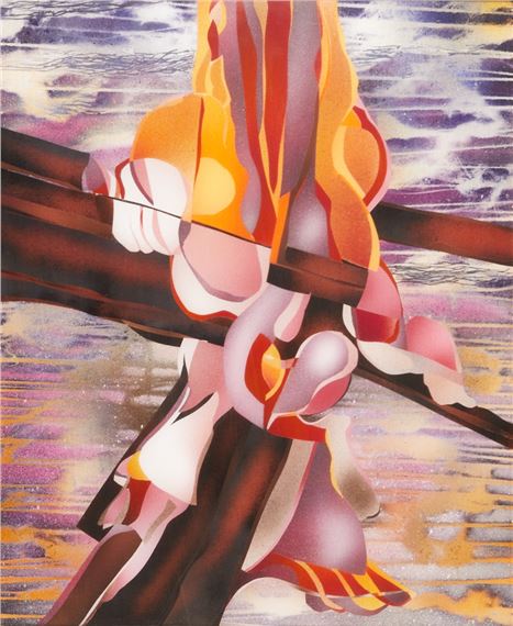 Abstrakte Komposition by Alexej Iljitsch Baschlakow, 1977