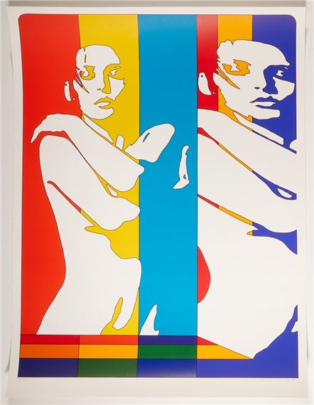 Verzerrung by Werner Berges, 1975