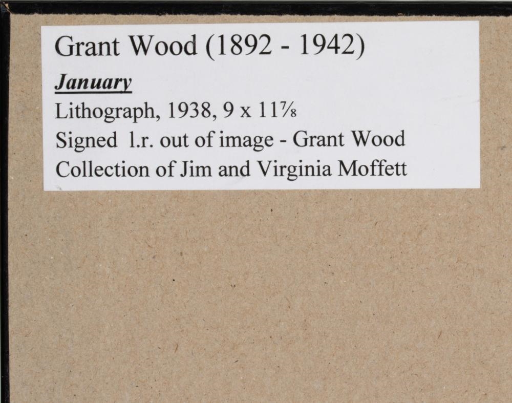 Artwork by Grant Wood, Untitled, Made of Lithograph