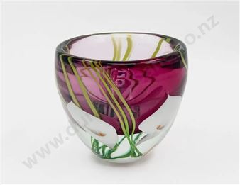 Encased Arum Lily Vase - Peter Raos