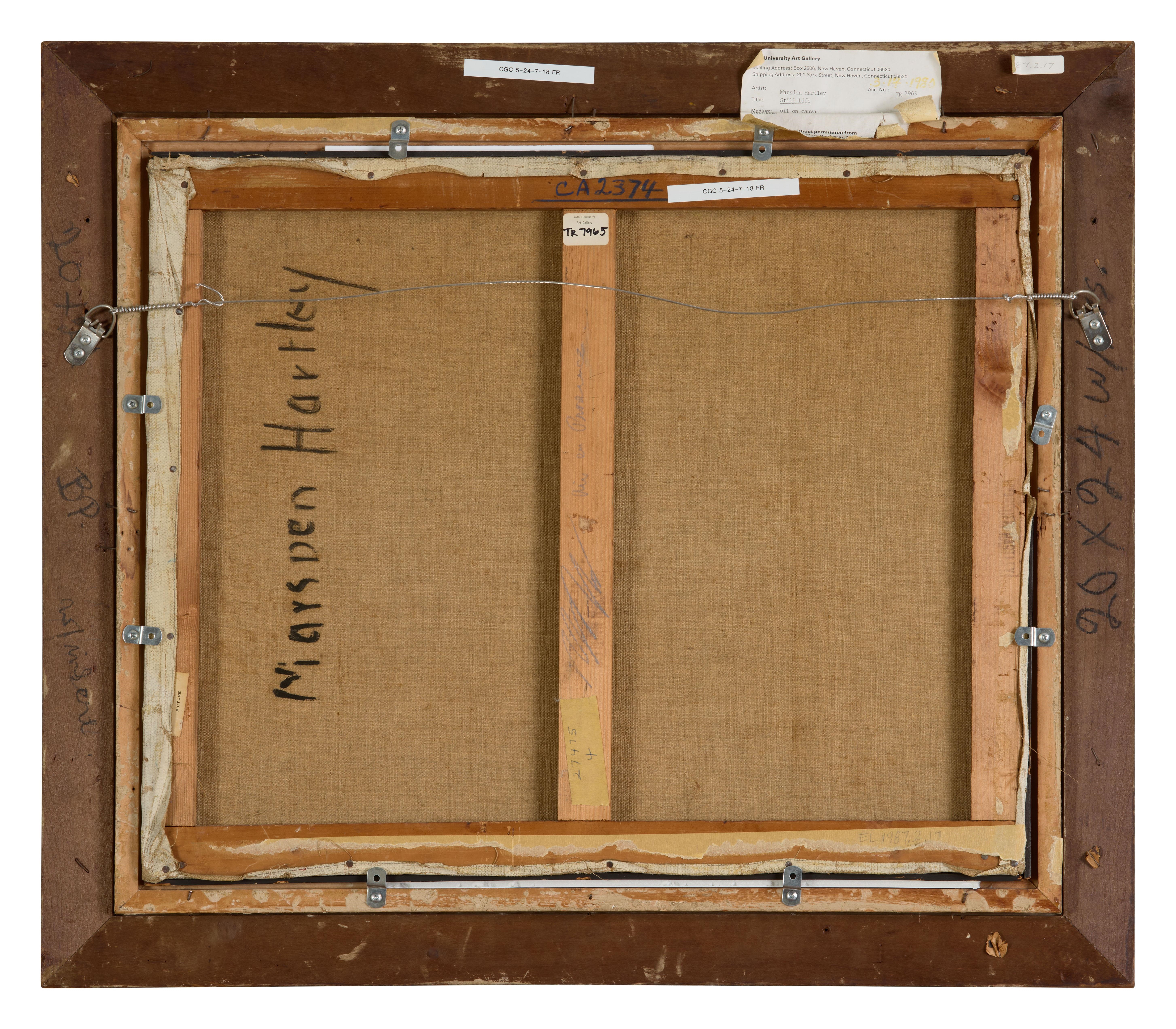 Artwork by Marsden Hartley, Still Life (Eggplants and Onions, Made of Oil On Canvas