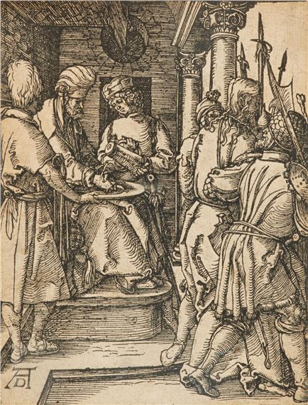 The Washing of Pilate's Hands by Albrecht Dürer, 1511