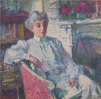 Maria van Rysselberghe au Coin du Feu