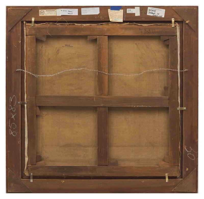 Artwork by Théo van Rysselberghe, Maria van Rysselberghe au Coin du Feu, Made of Oil On Canvas