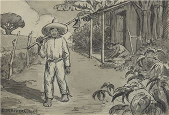 Scène de Village (Escena Rural - Diego Rivera