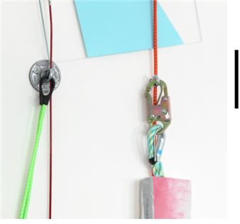 Eli Bornowsky & Jessica Stockholder: Is a knot helpful - Catriona Jeffries 